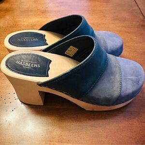 Swedish Hasbeens Combo Clogs Size 39 (8.5-9)